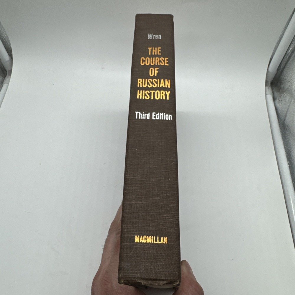 The Course of Russian History by Melvin C. Wren 3rd Edition 1971 macmillan